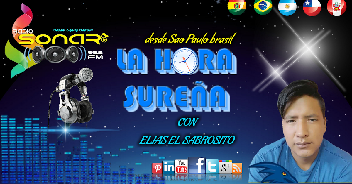 RADIO FABULOSA PROGRAMA LA HORA SUREÑA CON ELIAS EL SABORCITO