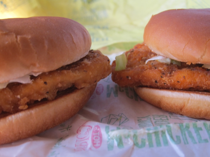 Review McDonald's Hot 'n Spicy McChicken Sandwich