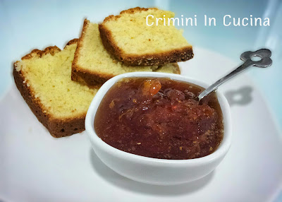 pane al cocco con marmellata veloce al pompelmo