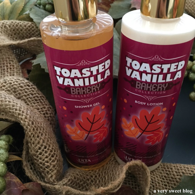 ULTA Beauty Toasted Vanilla & Frosted Pumpkin Bakery Shower Gel And