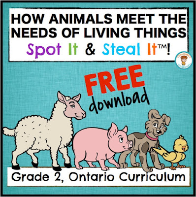 https://www.teacherspayteachers.com/Product/How-Animals-Meet-The-Needs-of-Living-Things-Spot-It-Steal-It-2194098