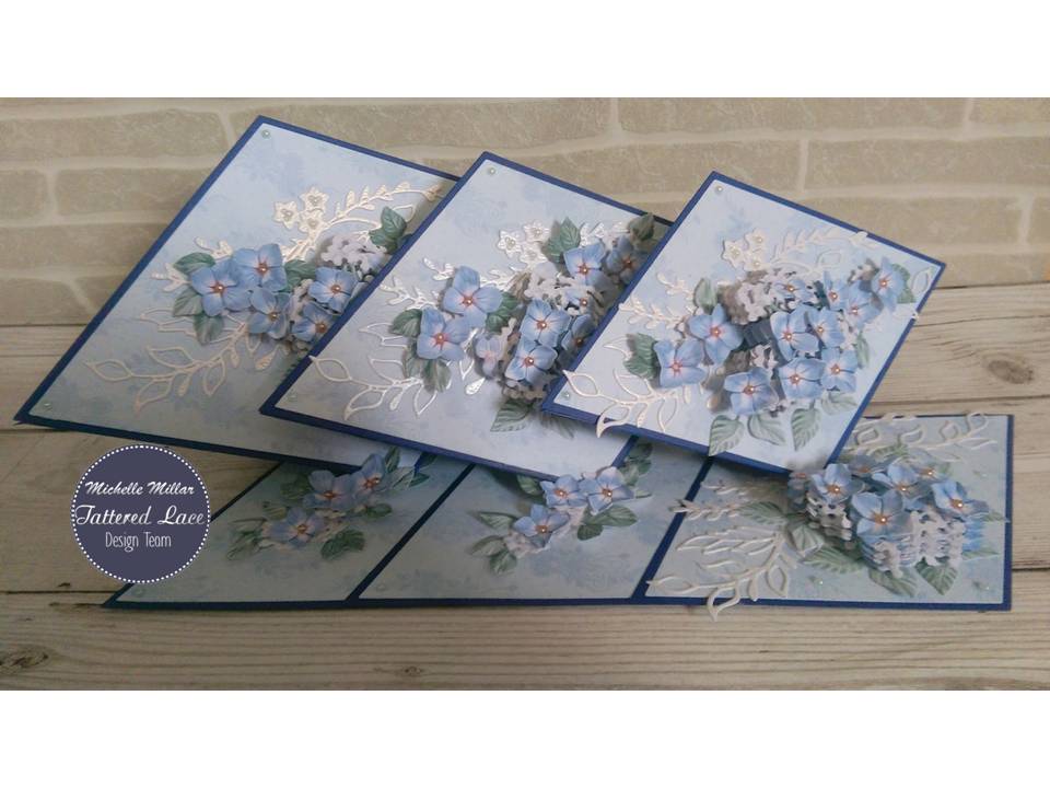 Shine Bright and Create Tattered Lace Oasis Floral Garland Collection