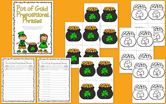 St. Patrick’s Day ideas and freebies for the ELA classroom!  Check out my favorite St. Patrick’s Day picture books and activities focused on theme, main idea, and idioms.  