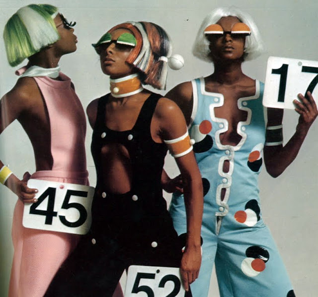 Space Age Futuristic Fashion Designed by André Courrèges From the