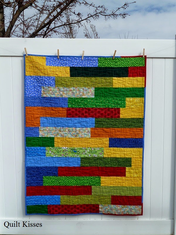 Quilt Kisses Chunky Race Quilts Finished