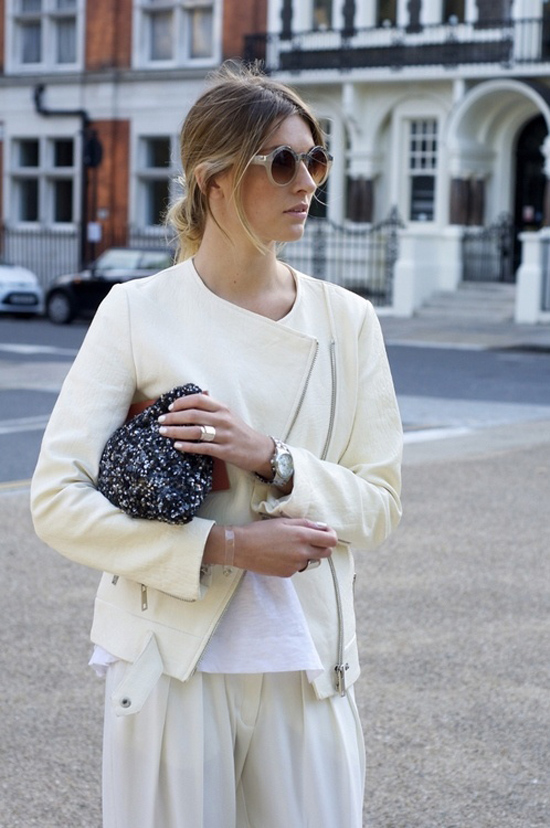 The Wearist White leather jackets