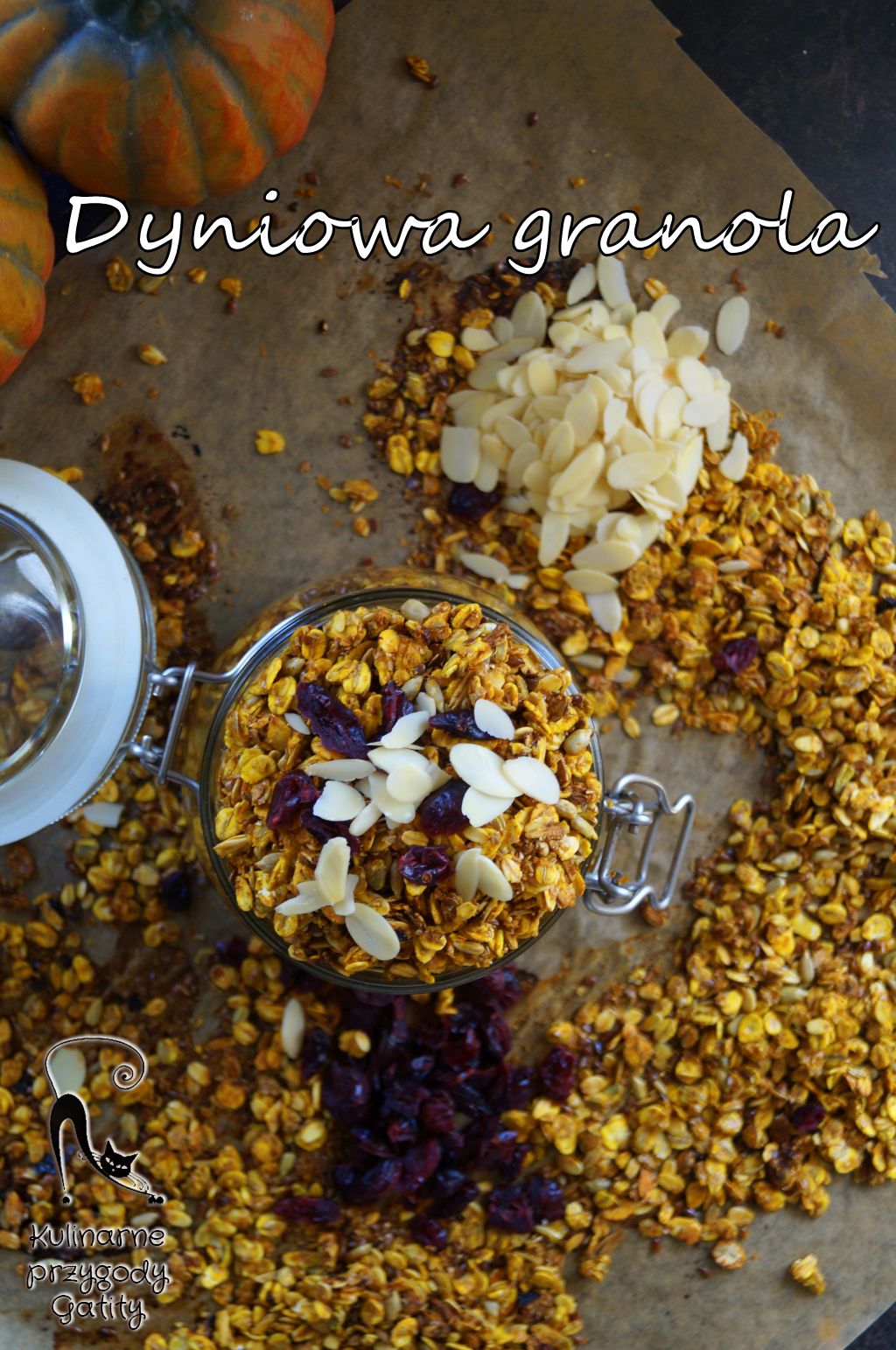 Domowa dyniowa granola (musli)
