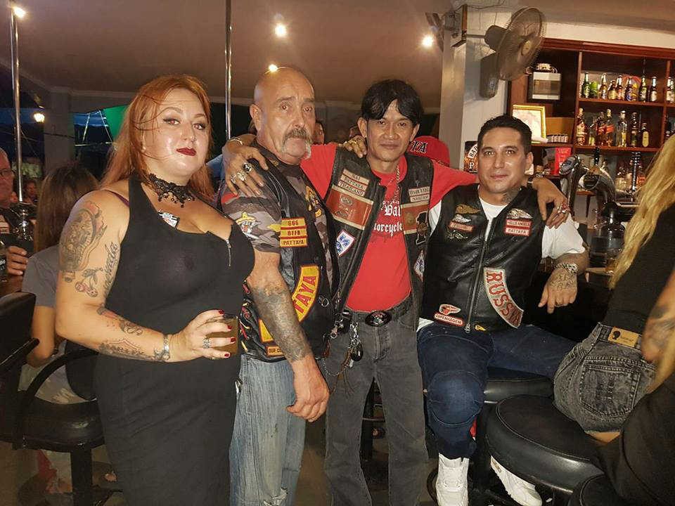 Spotlight on the Hells Angels in Thailand.