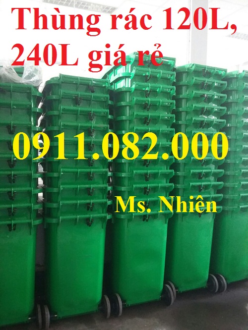 Thùng rác chuyên sỉ giá rẻ- hạ giá thùng rác 120 lít 240 lít 660 lít giá thấp nhất