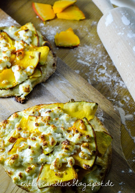 Flammkuchen im Herbst