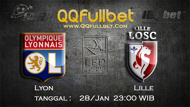 PREDIKSIBOLA - PREDIKSI TARUHAN BOLA LYON vs LILLE 28 JANUARI 2017 (FRANCE LIGUE 1)