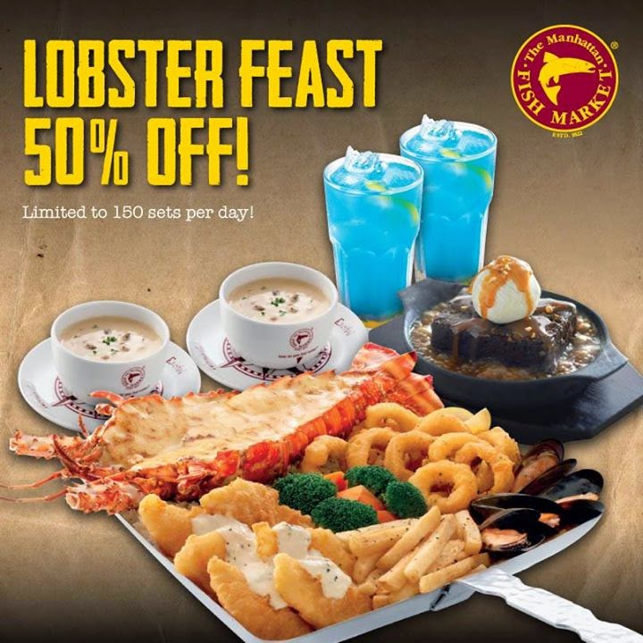 FoodieFC Manhattan Fish Market 42.42 (50 off) Lobster Platter (till