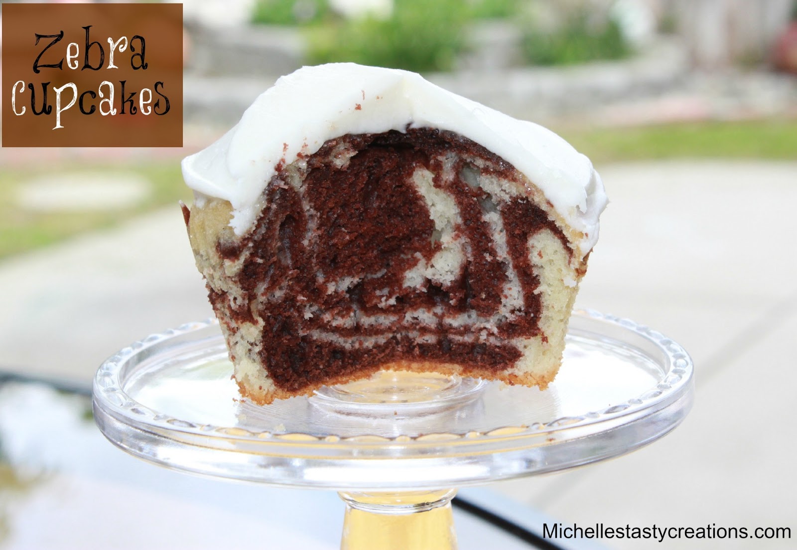 Michelle&amp;#39;s Tasty Creations: Zebra Cupcakes