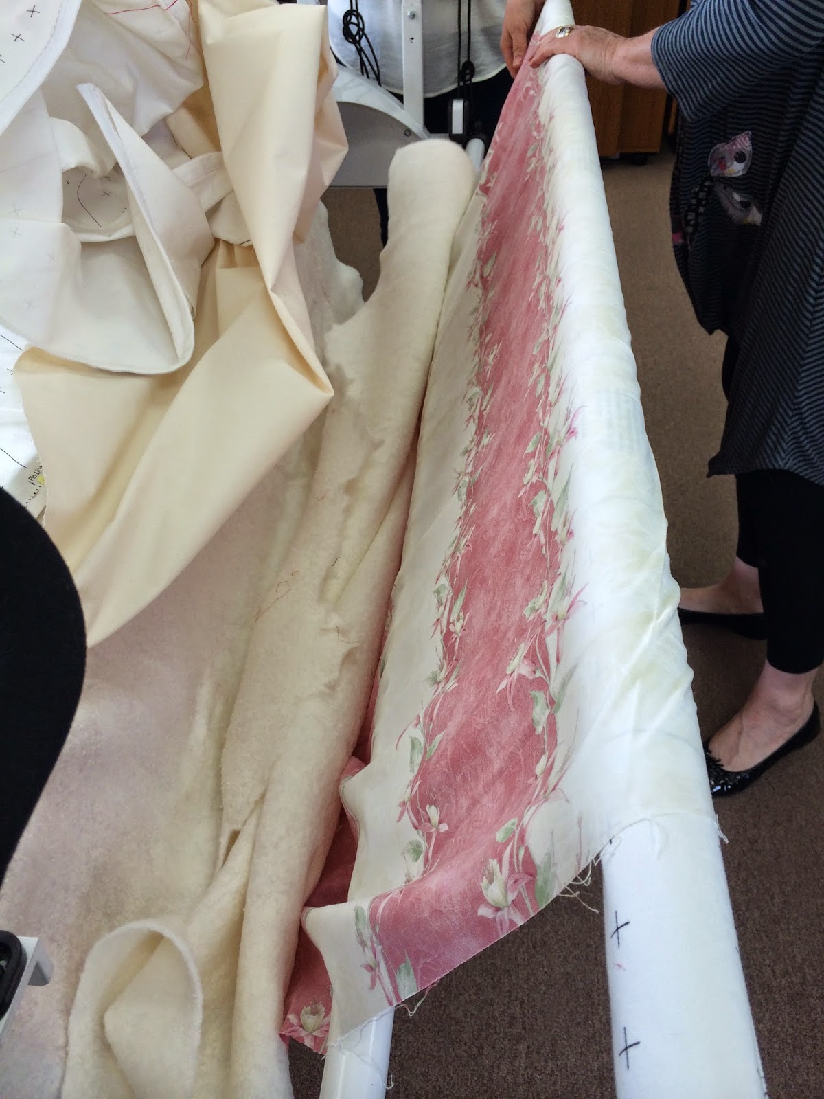 Sew Special with Denise Tips for loading on the Momentum frame by baby