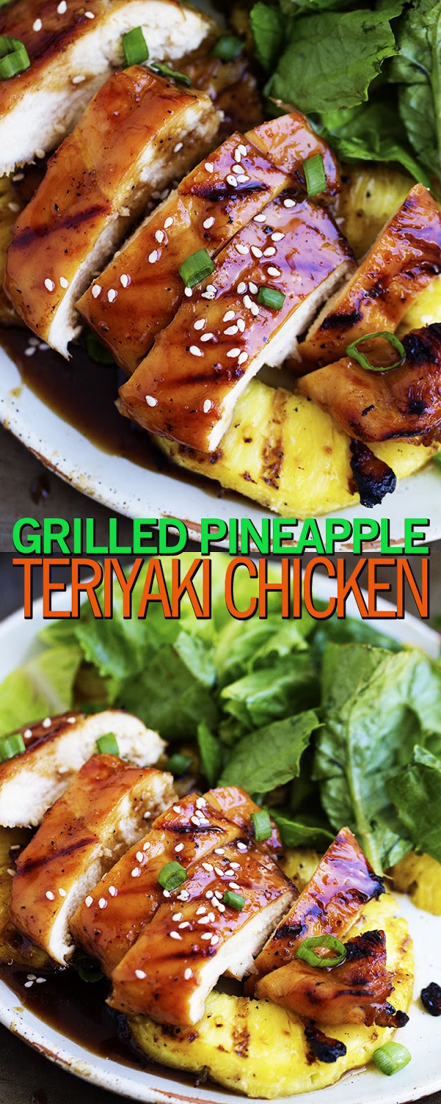 GRILLED PINEAPPLE TERIYAKI CHICKEN