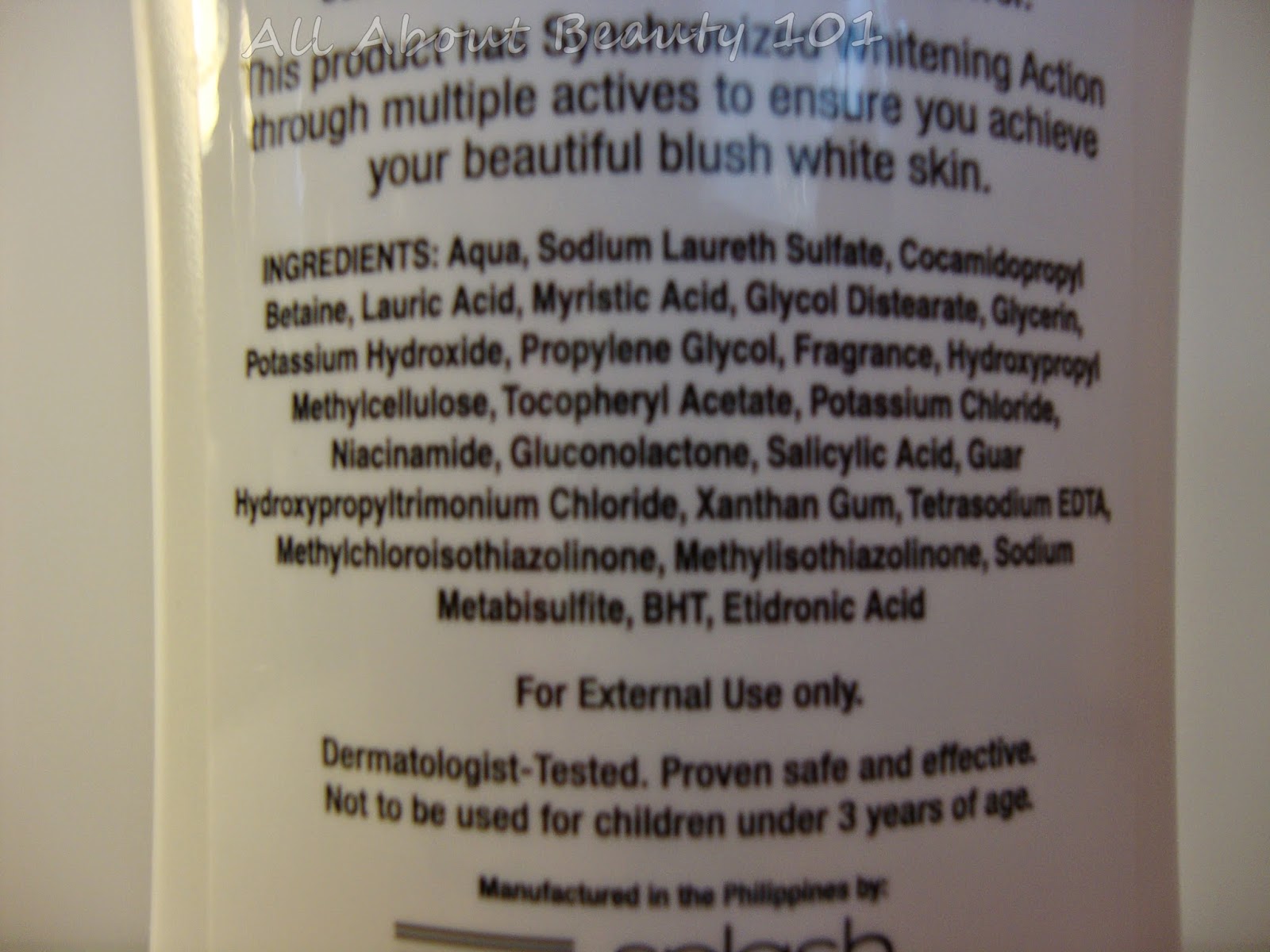 Skin White Whitening Body Wash All About Beauty 101