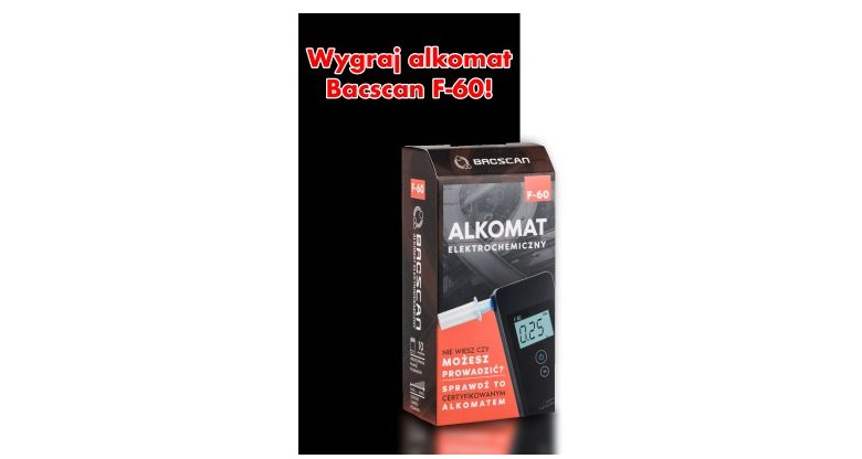 Wygraj mobilny alkomat Bacscan F-60 Konkurs