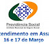 INSS realizará atendimento em Assaí nos dias 16 e 17 de Março