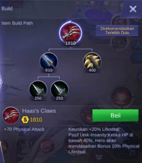 Build Kimmy Mobile Legends Terbaik dan Mematikan Build Kimmy Mobile Legends Terbaik dan Mematikan