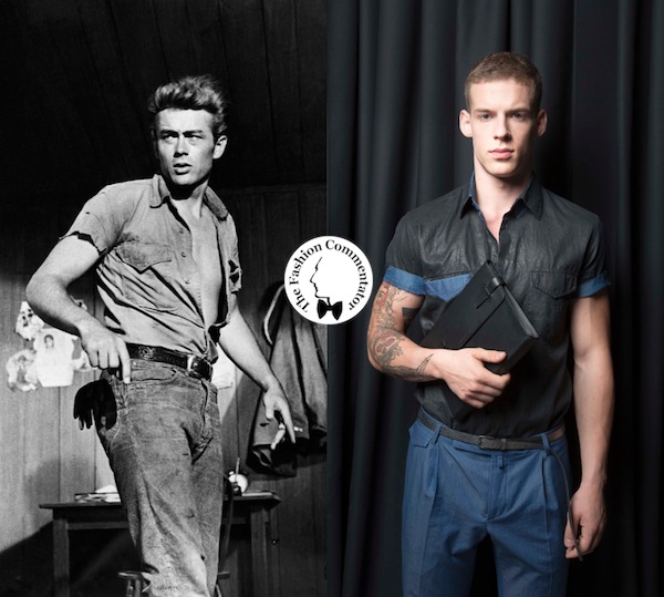 Ermanno Scervino Uomo SS 2014 - James Dean jeans shirt