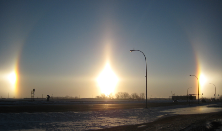 Fenomena Sun Dogs
