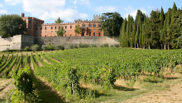 Vinícola Castello di Verrazzano na Toscana Vinícola Castello di Verrazzano na Toscana