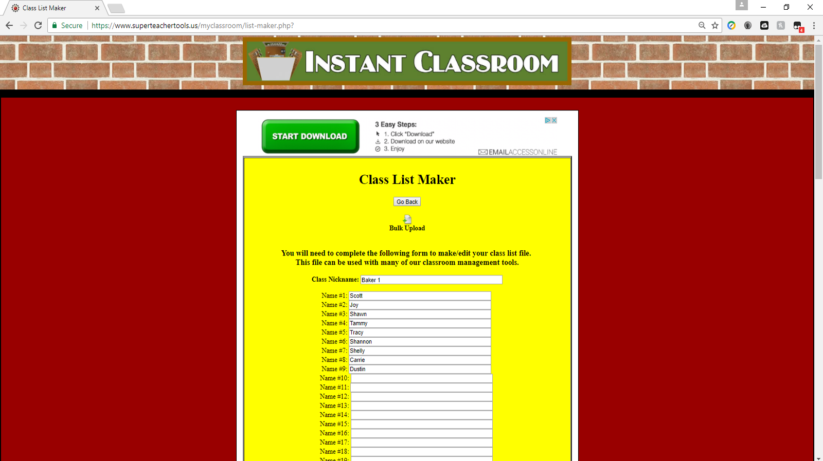Mrs. Holloway Blogs: Instant Classroom