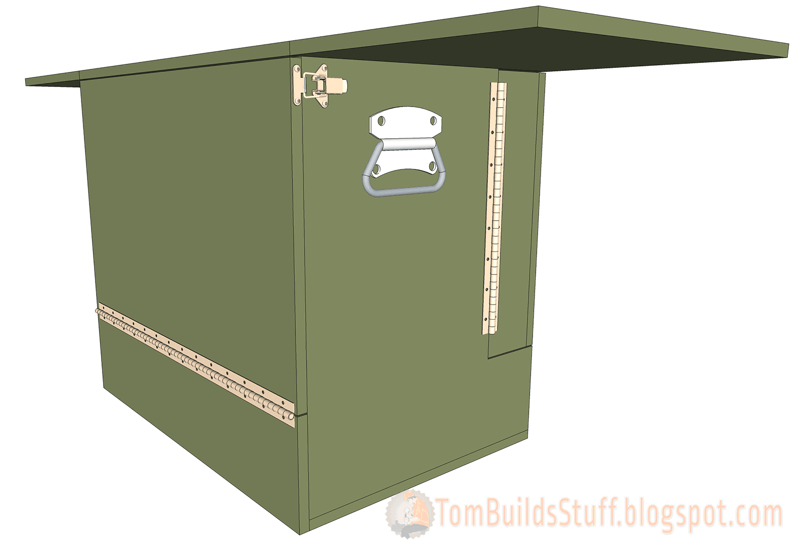 Camping Kitchen Chuck Box Plans