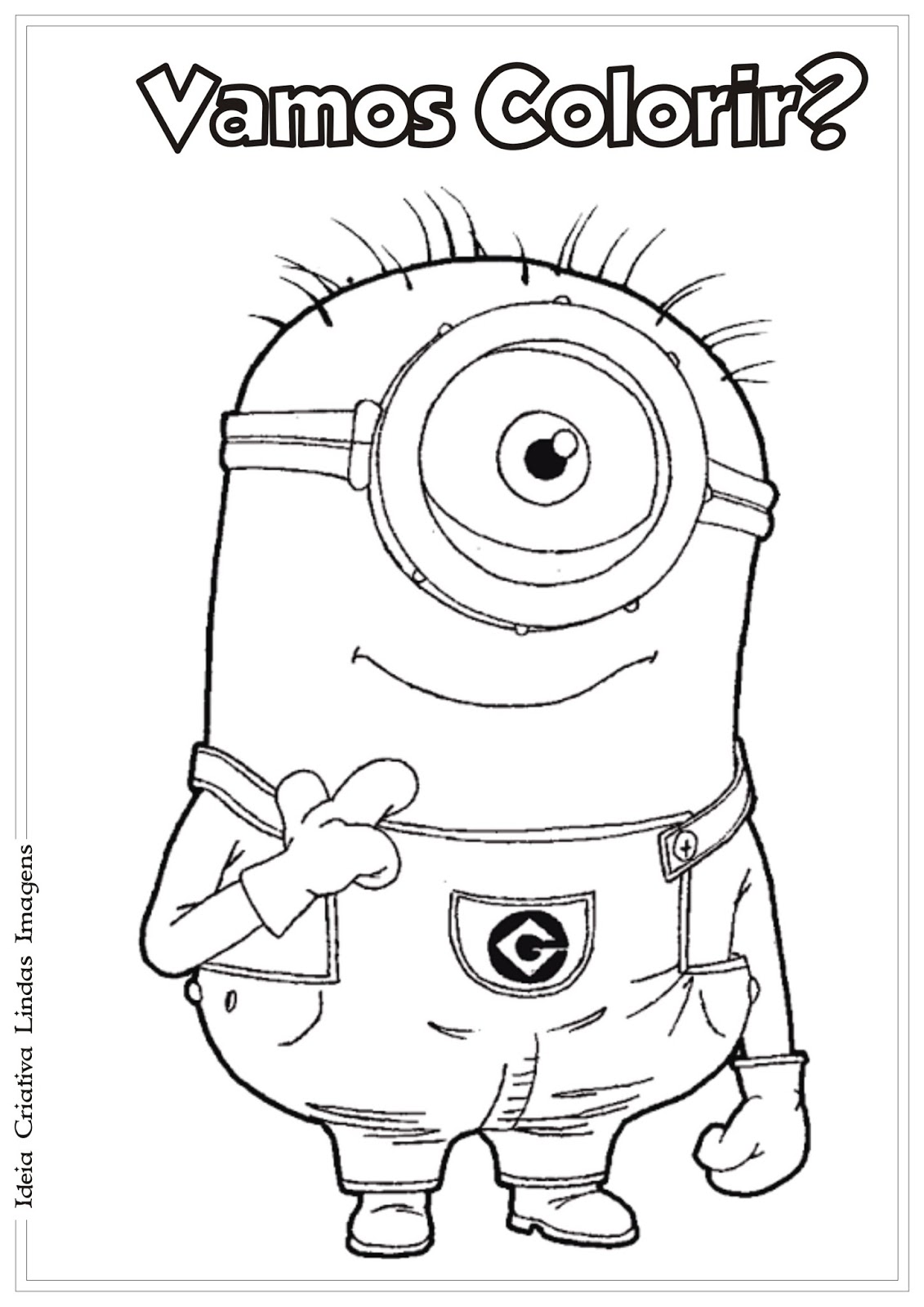 Minions para colorir: conheça nossas atividades!