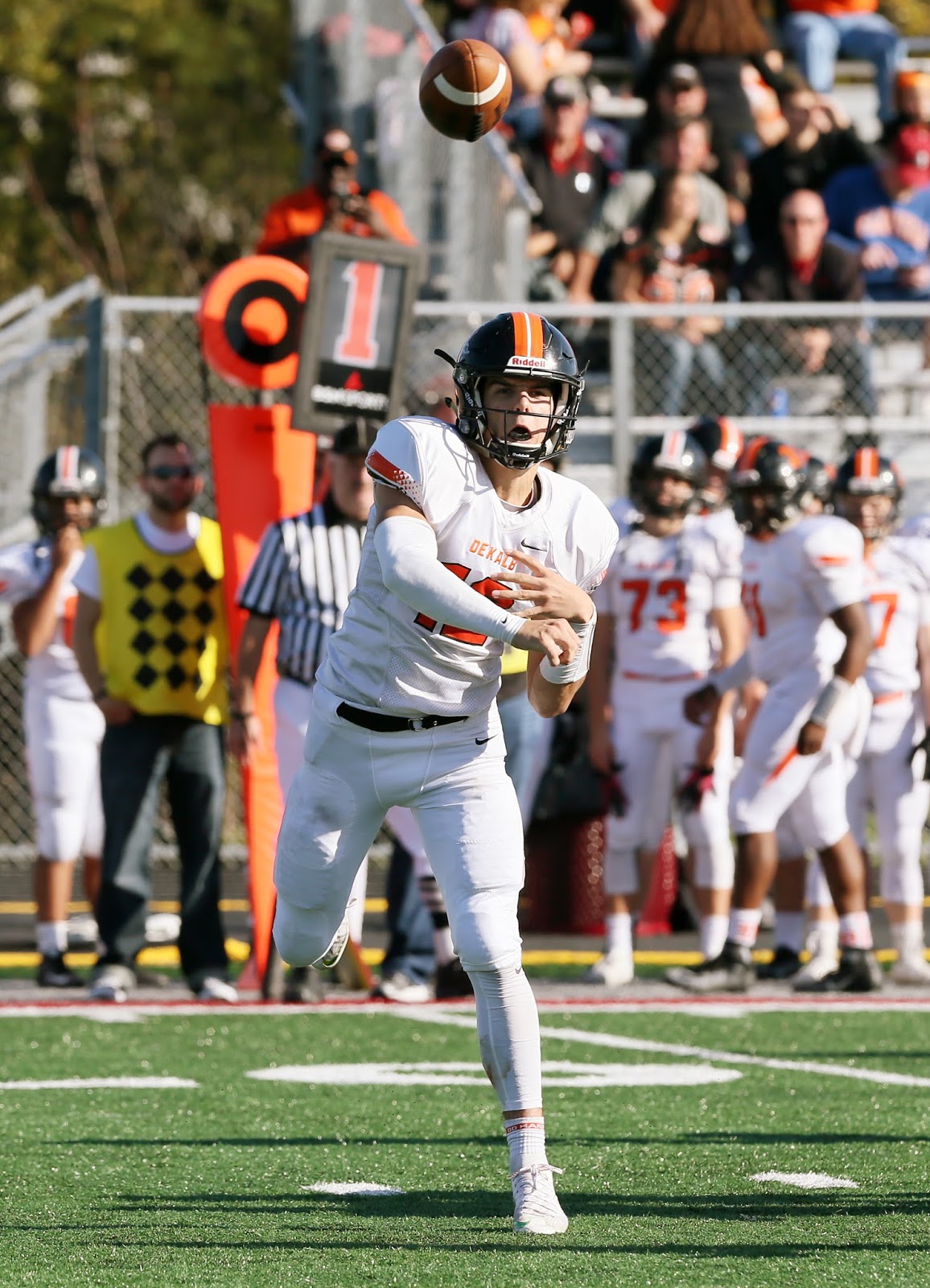 Mark Kodiak Ukena IHSA Class 6A Football Playoffs Dekalb vs Antioch