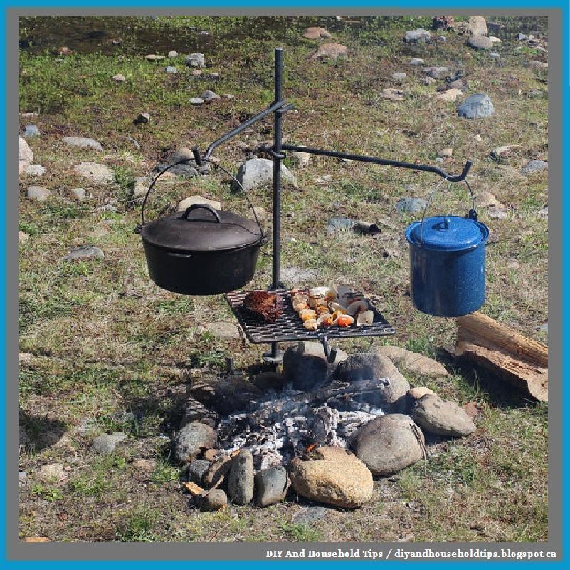 DIY And Household Tips: Campfire Pole Cooker