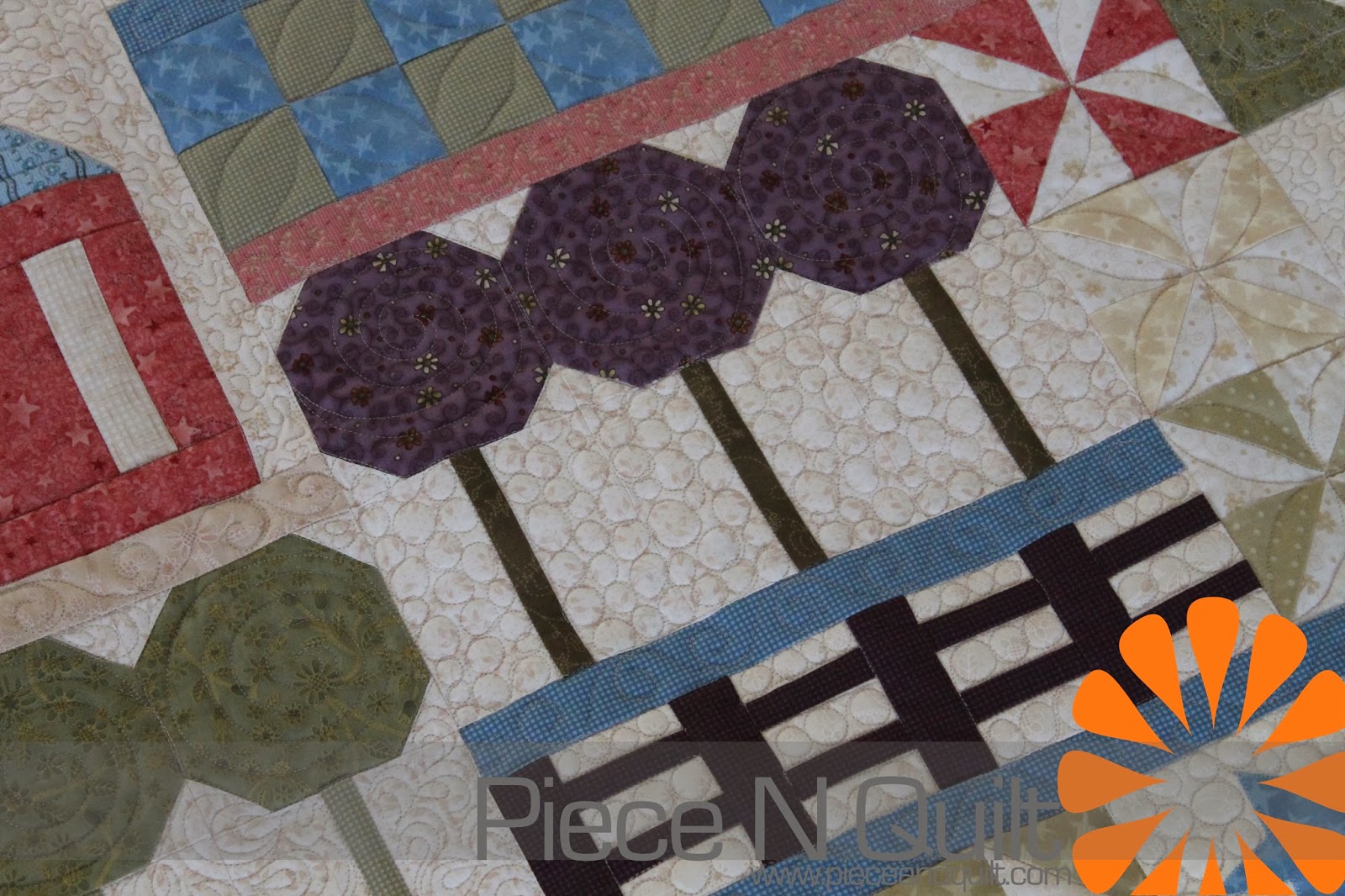 Piece N Quilt America the Beautiful a block of the month quilt