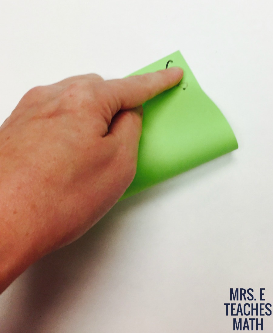 Midsegments in Triangles Paper Folding Activity Mrs. E Teaches Math