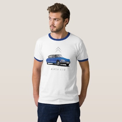 Citroën DS skjorta t-paita autopaita