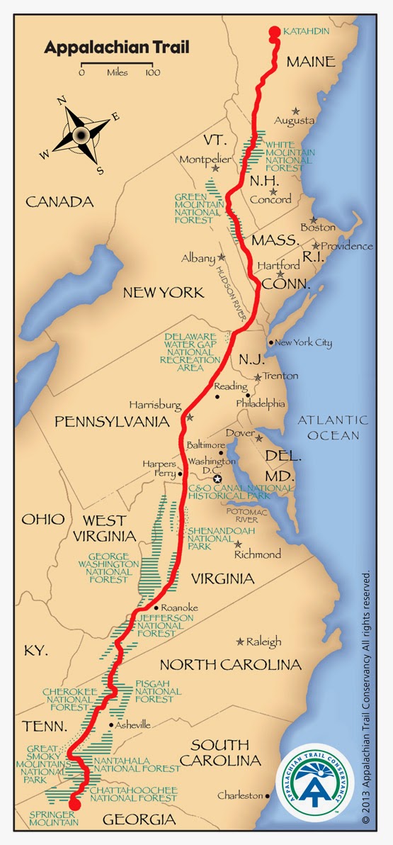 Hiking The Appalachian Trail Little Australia M rz 2014