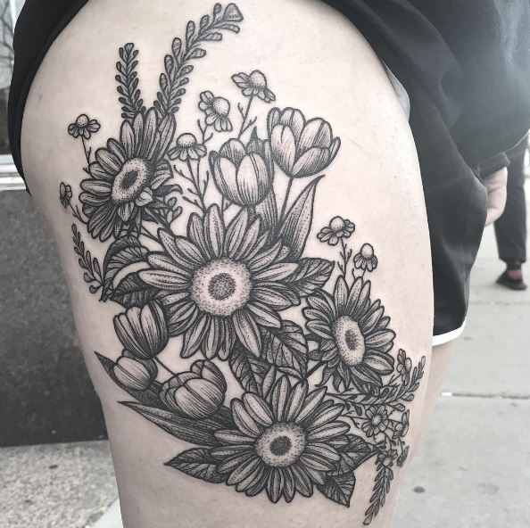 Floral Tattoos