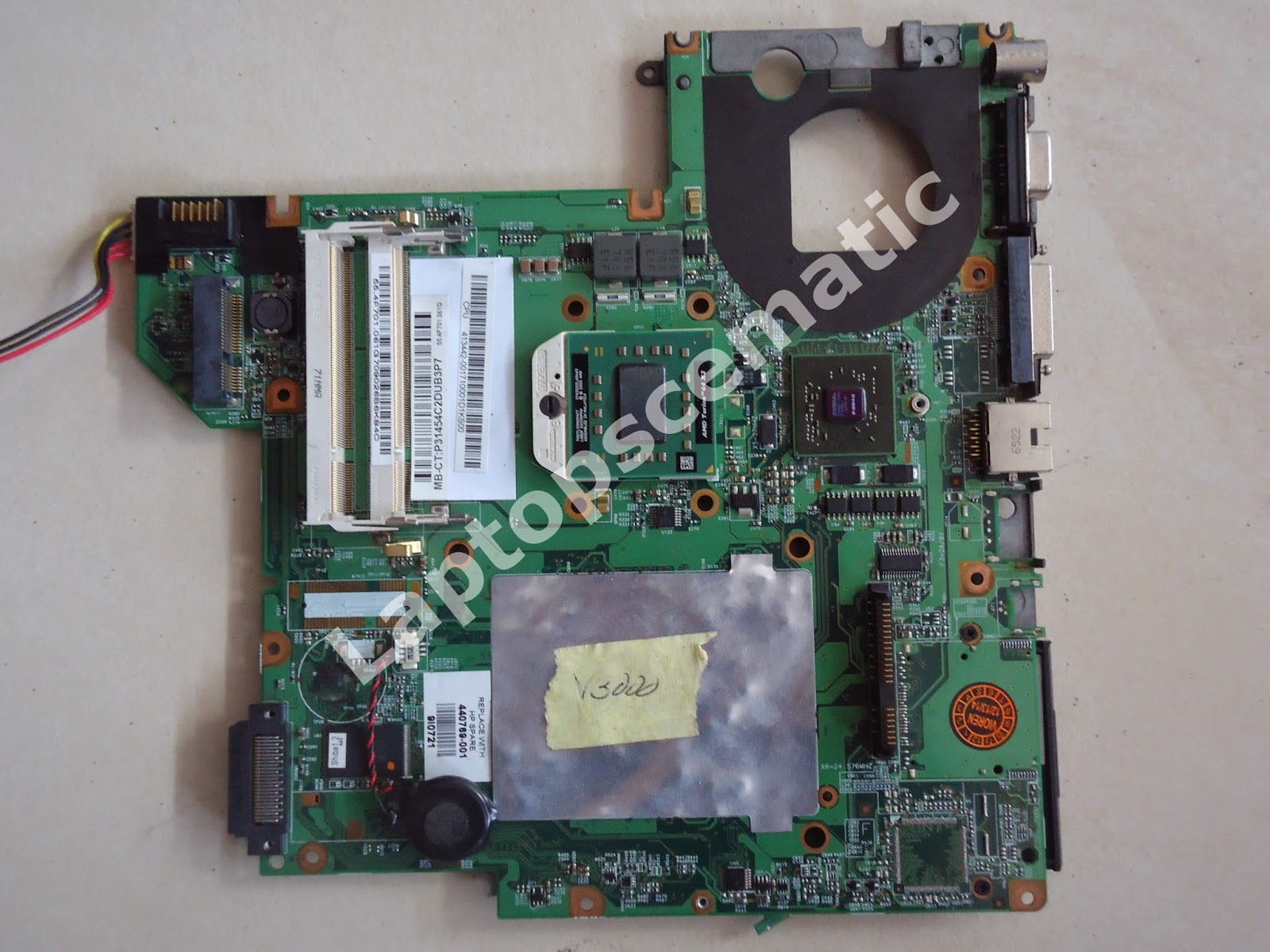 Motherboard Hp Compaq V3000 AMD Turion 64X2 | Laptop bios schematic