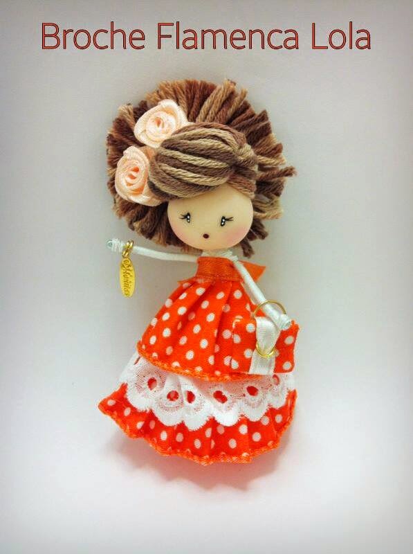 Broche flamenca