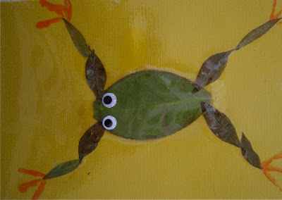 Use Your Coloured Pencils: Green Tree Frogs