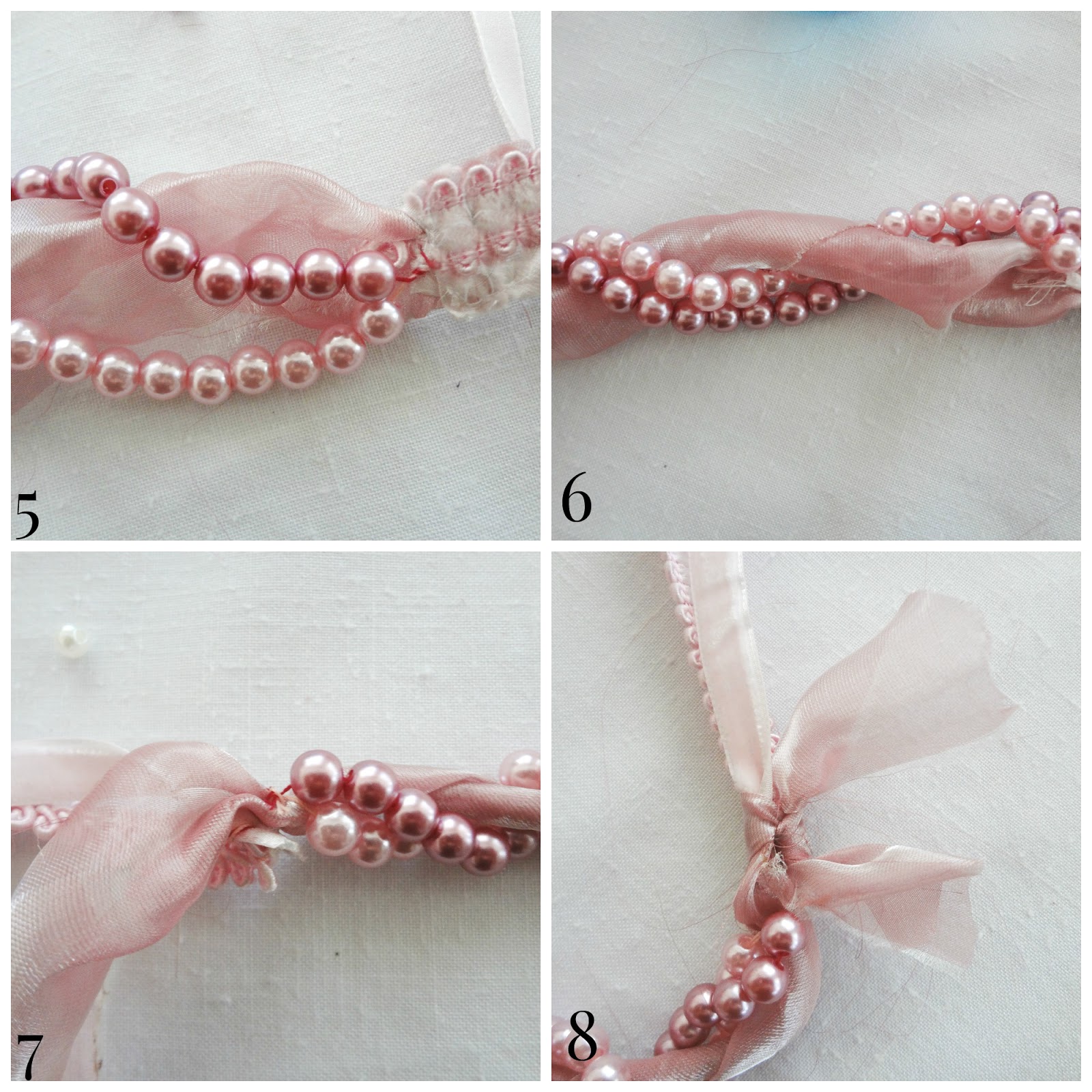 How to Make a Boho Ribbon Necklace 