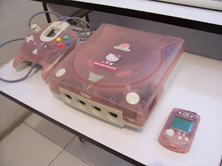 Hello Kitty Dreamcast game console