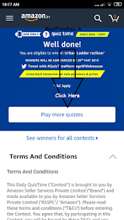 amazon quiz time