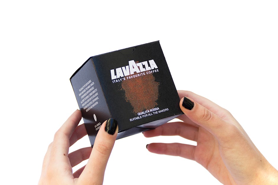 Lavazza coffee packaging design