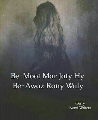 sad diary poetry and status images Be-Moot Mar Jatey Hen Be- Awaz Roney Waly