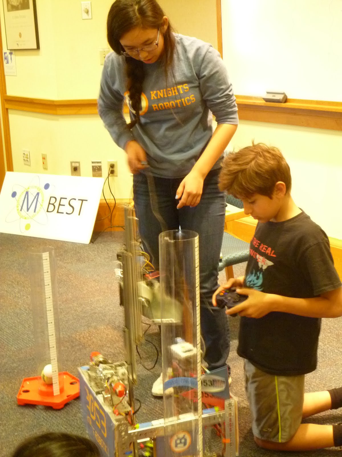 Fun with Robots, Science and Math - created by Youth for Literacy and the Council