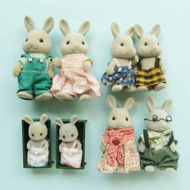 used sylvanian families