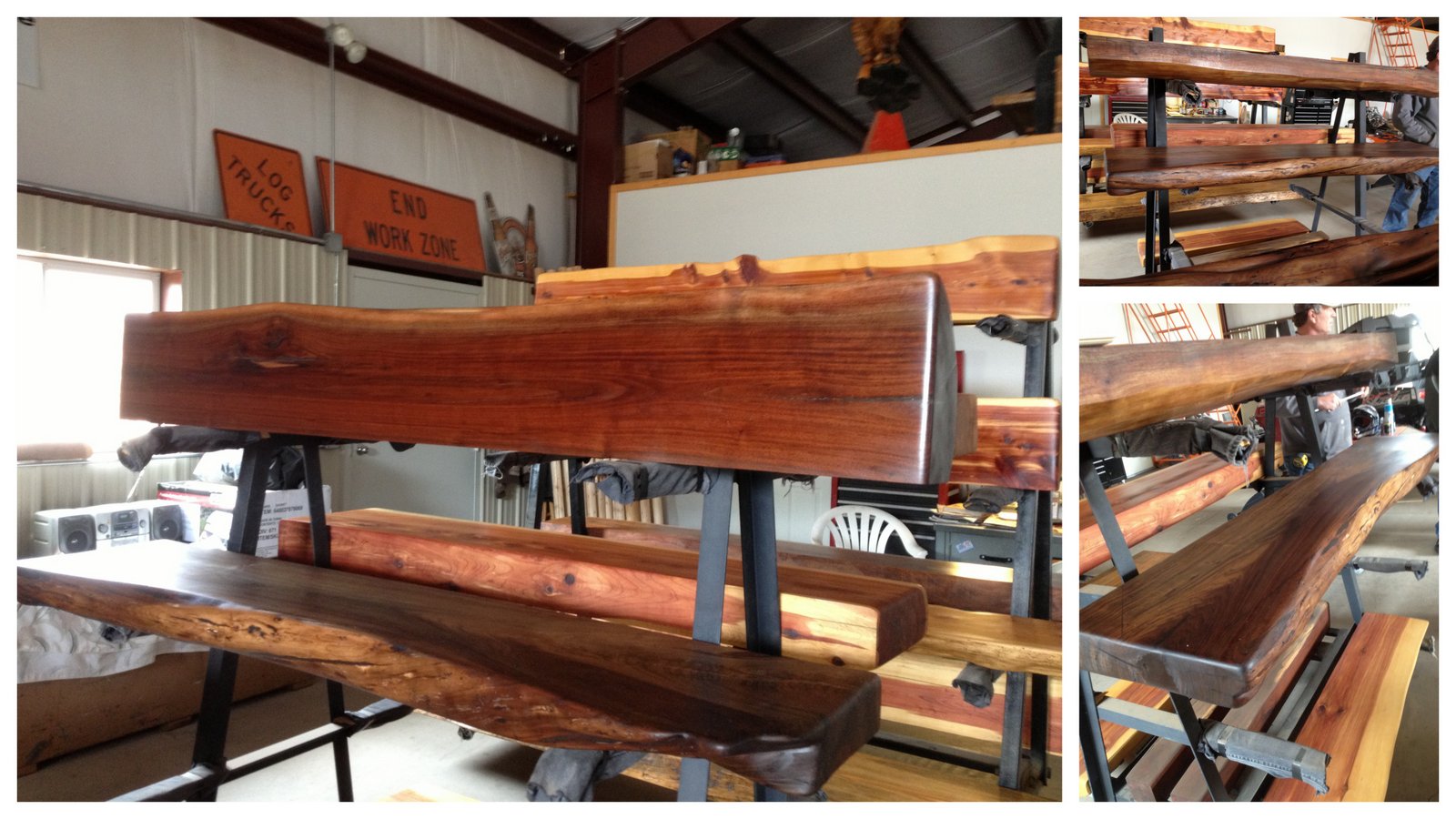 Jim And Kelli S Great Escape Black Walnut Fireplace Mantels Black Walnut Fireplace Mantels