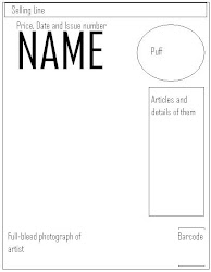 Layout Background Layout Magazine Cover Design 2
