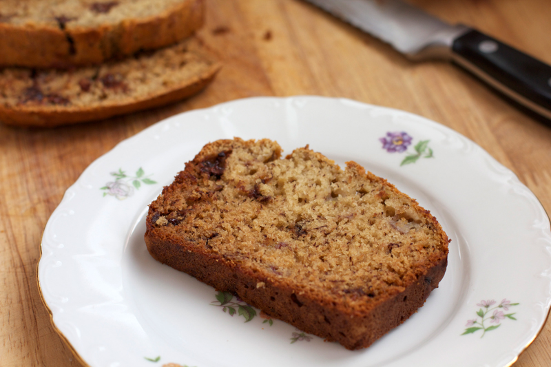 A Less Processed Life: What's Baking: Chocolate Chip Banana Bread