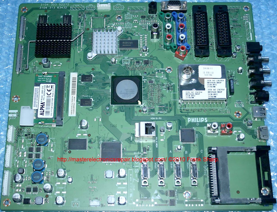 Master Electronics Repair !: REPAIR / SERVICING TV PHILIPS 42PFL9664H